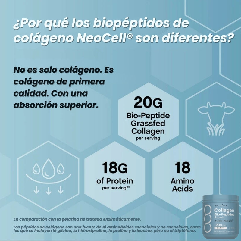 🌿💅🏻Neocell - Biopéptidos de colágeno en polvo + ENVIO GRATIS 🚚
