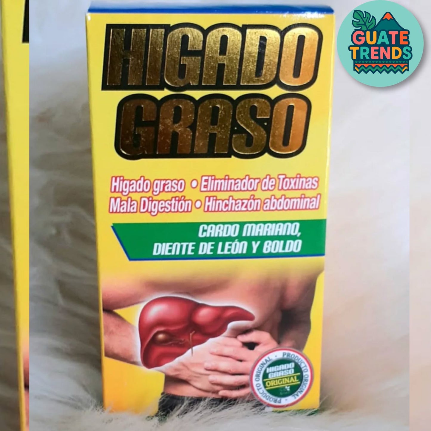 2X1 Detox Hepático Natural "HIGADOGRASS" 🌿