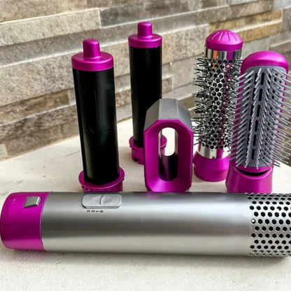 Cepillo Secador 5 en 1 Cabello de salón en minutos 💥