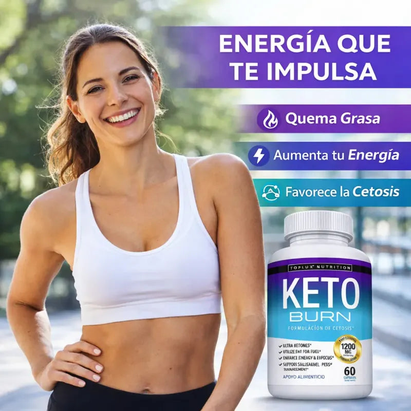 KETO BURN CONTROLA TU APETITO MIENTRAS QUEMAS GRASA X60 CAPS 🔥✅ + ENVÍO GRATIS🎁