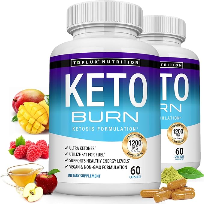 KETO BURN CONTROLA TU APETITO MIENTRAS QUEMAS GRASA X60 CAPS 🔥✅ + ENVÍO GRATIS🎁