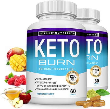 KETO BURN CONTROLA TU APETITO MIENTRAS QUEMAS GRASA X60 CAPS 🔥✅ + ENVÍO GRATIS🎁