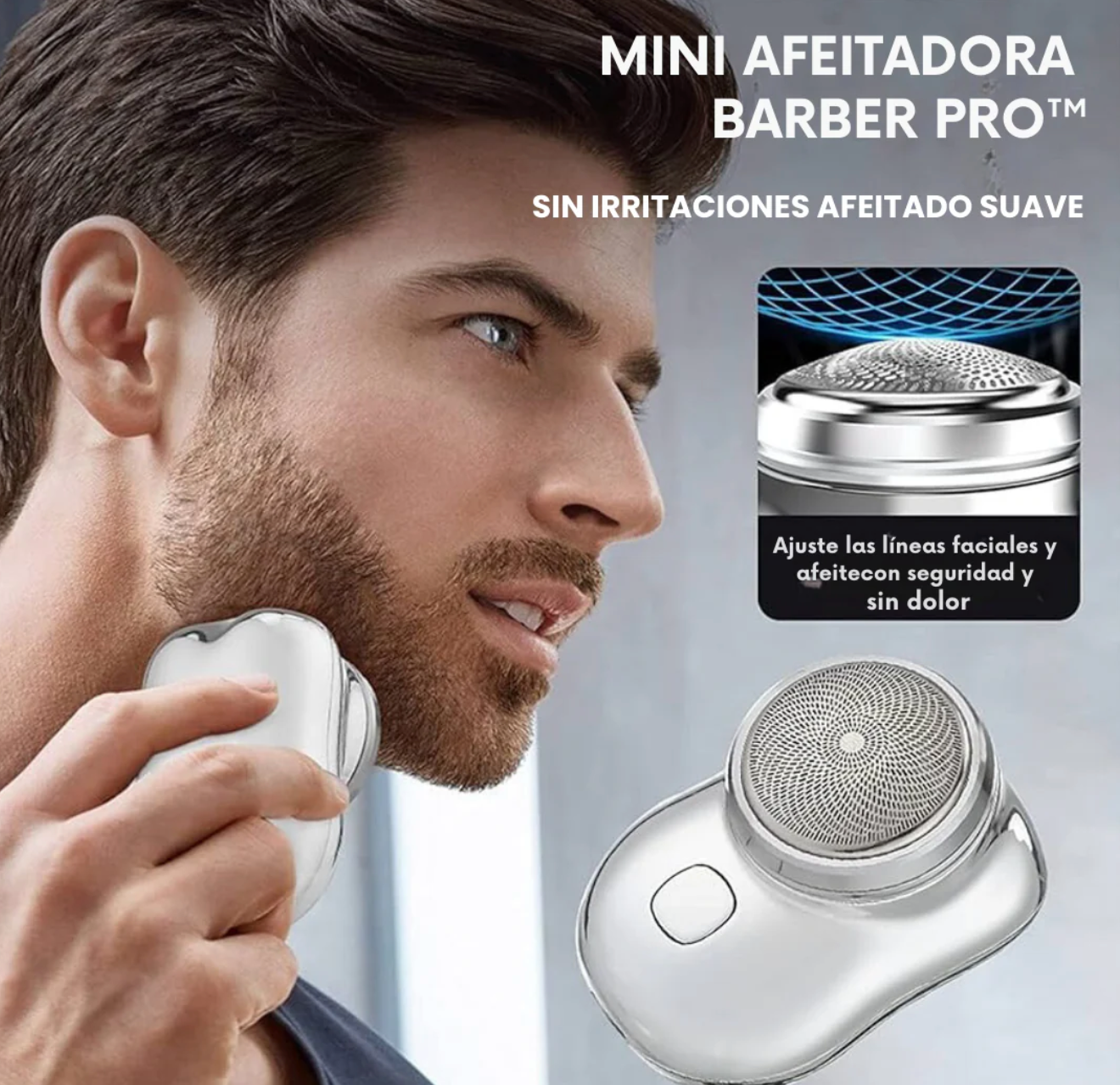 Mini Afeitadora Portátil+Envio Gratis