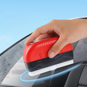 Cepillo limpiador de película de aceite para vidrios de coche