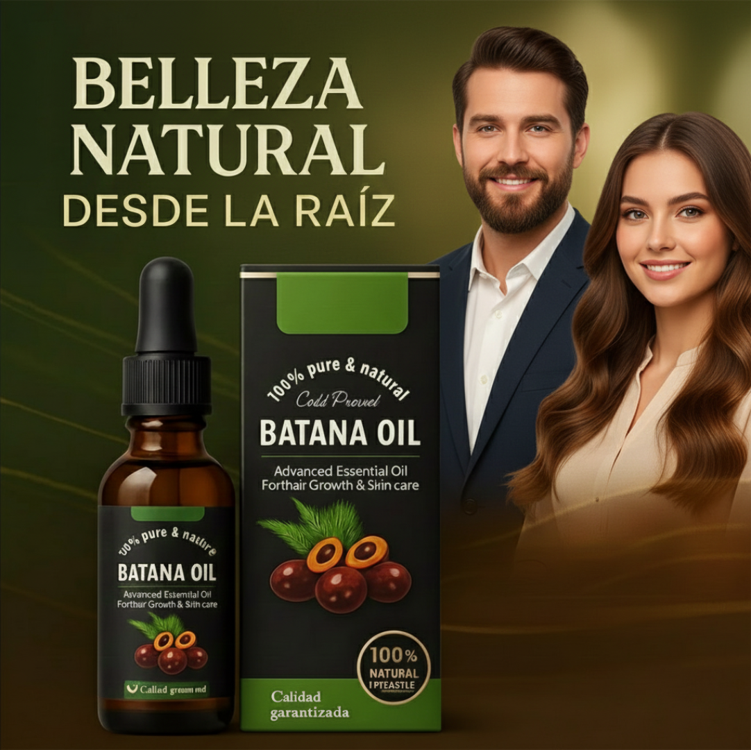 ¿Cabello débil, sin brillo o con caída? Dale fuerza desde la raíz 💥 Aceite de Batana®