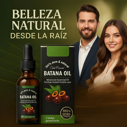 ¿Cabello débil, sin brillo o con caída? Dale fuerza desde la raíz 💥 Aceite de Batana®