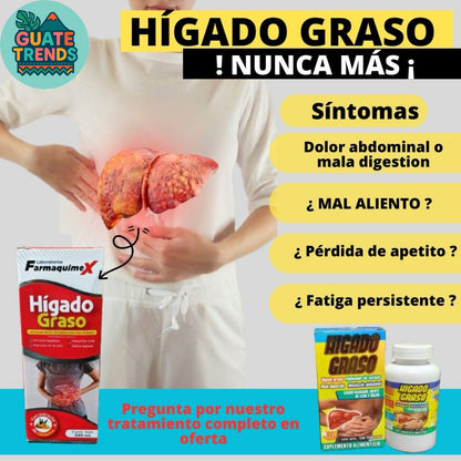 2X1 Detox Hepático Natural "HIGADOGRASS" 🌿