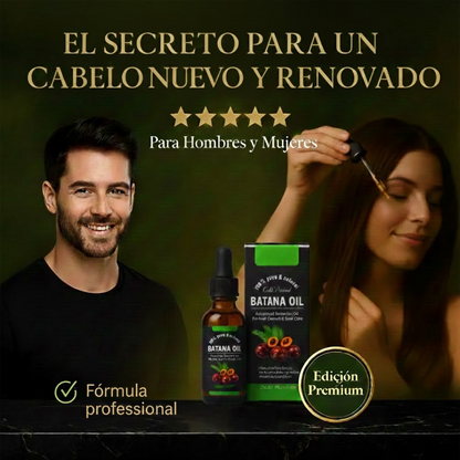 ¿Cabello débil, sin brillo o con caída? Dale fuerza desde la raíz 💥 Aceite de Batana®